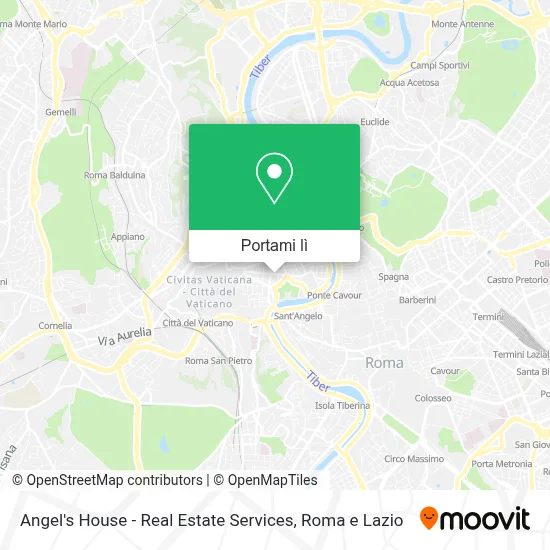 Mappa Angel's House - Real Estate Services