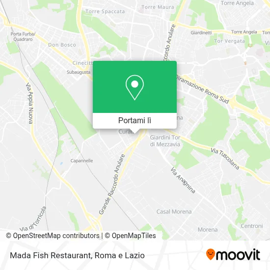 Mappa Mada Fish Restaurant