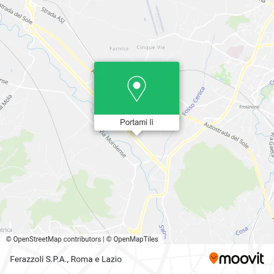 Mappa Ferazzoli S.P.A.