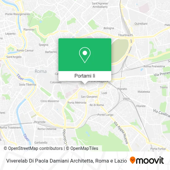 Mappa Viverelab Di Paola Damiani Architetta