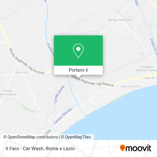 Mappa Il Faro - Car Wash