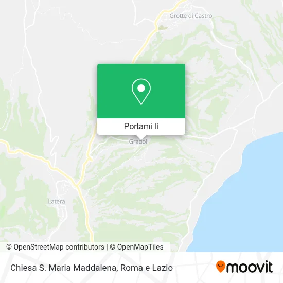 Mappa Chiesa S. Maria Maddalena