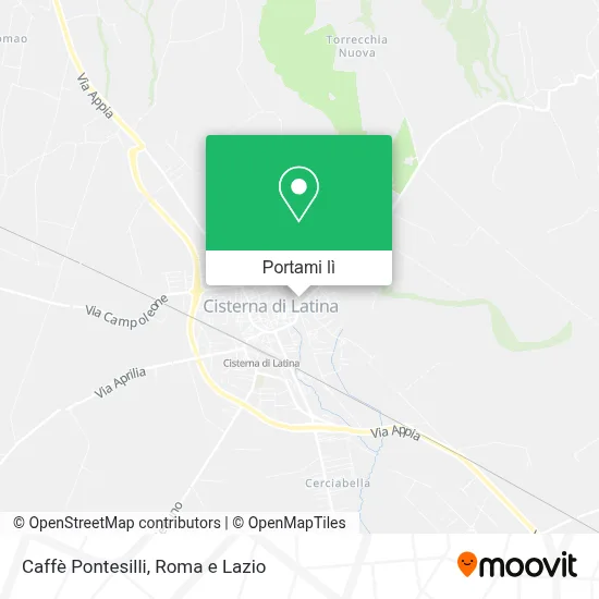 Mappa Caffè Pontesilli