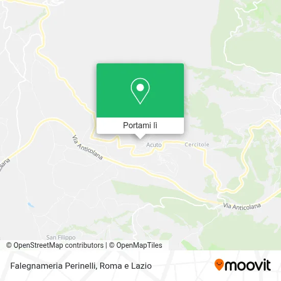 Mappa Falegnameria Perinelli