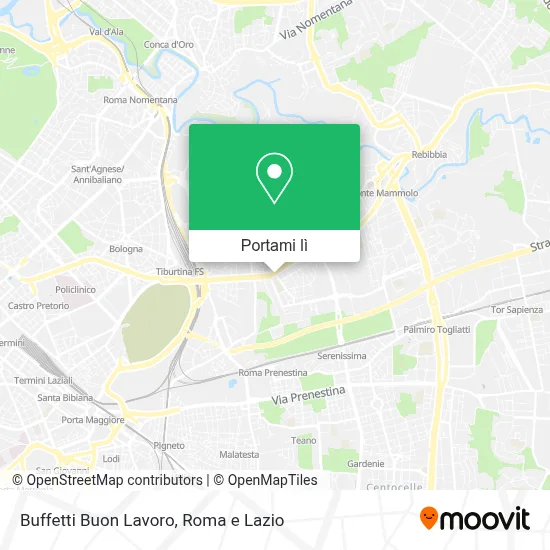 Mappa Buffetti Buon Lavoro