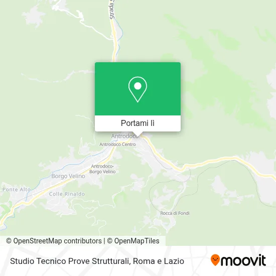 Mappa Studio Tecnico Prove Strutturali