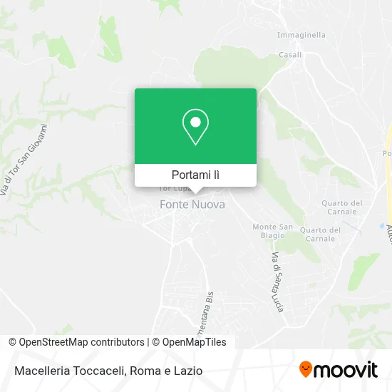 Mappa Macelleria Toccaceli