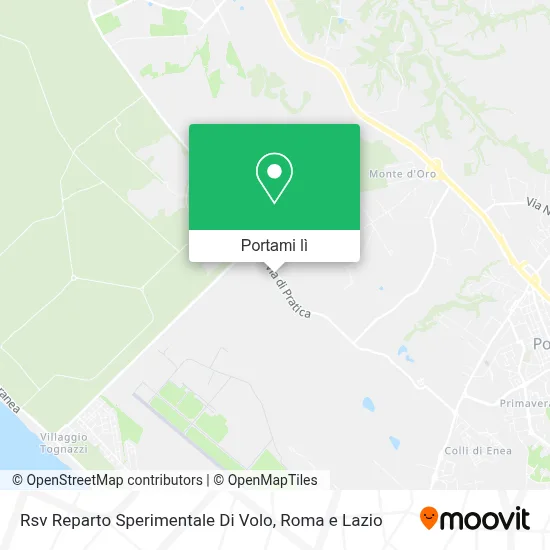 Mappa Rsv Reparto Sperimentale Di Volo
