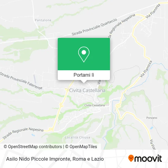 Mappa Asilo Nido Piccole Impronte