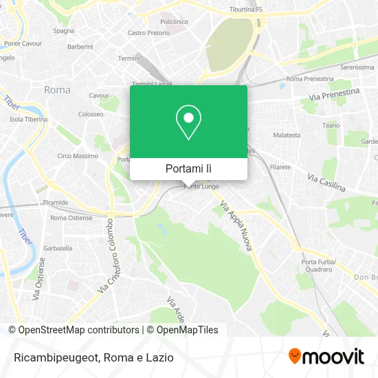Mappa Ricambipeugeot