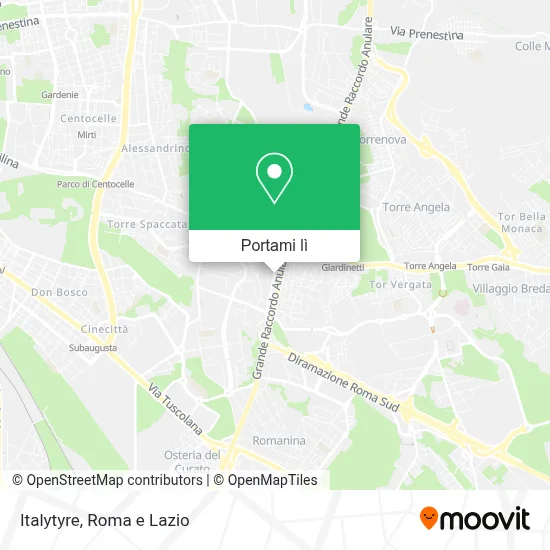 Mappa Italytyre