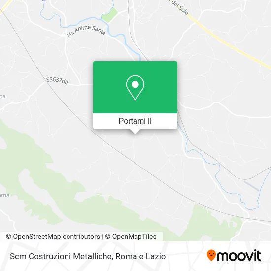 Mappa Scm Costruzioni Metalliche