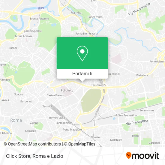 Mappa Click Store