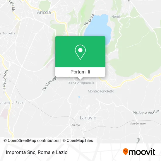 Mappa Impronta Snc