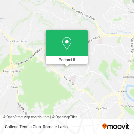 Mappa Gallese Tennis Club
