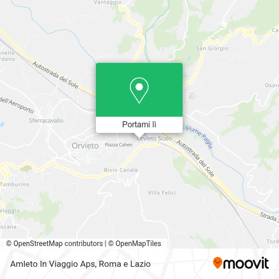 Mappa Amleto In Viaggio Aps