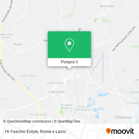 Mappa Hr Fascino Estyle