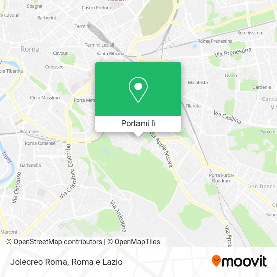 Mappa Jolecreo Roma