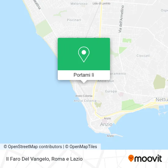 Mappa Il Faro Del Vangelo