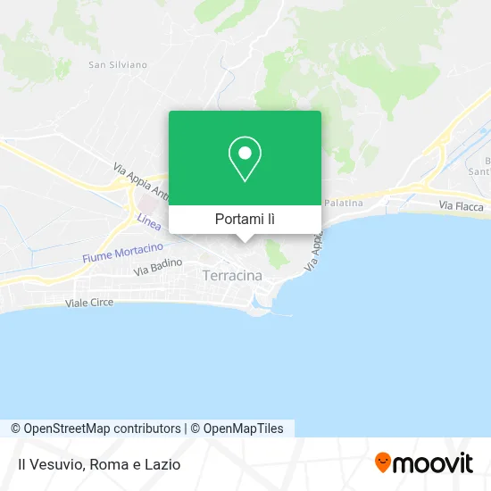 Mappa Il Vesuvio