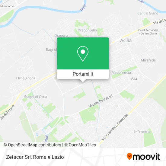Mappa Zetacar Srl