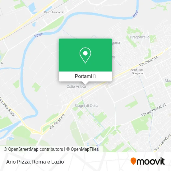 Mappa Ario Pizza