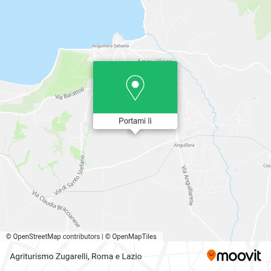 Mappa Agriturismo Zugarelli