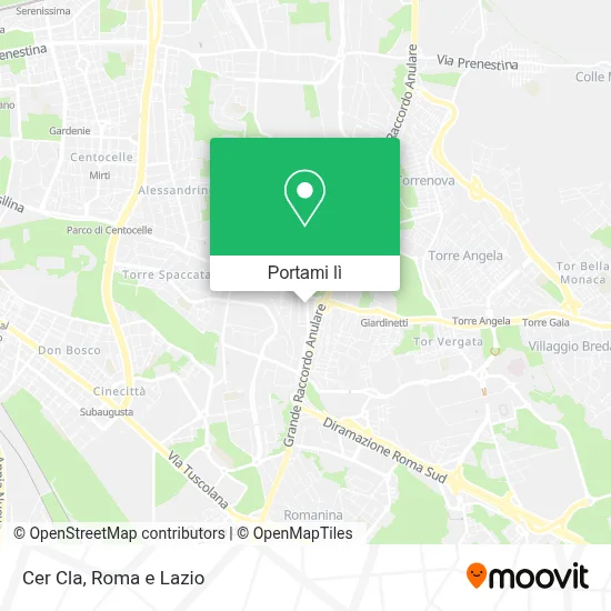 Mappa Cer Cla