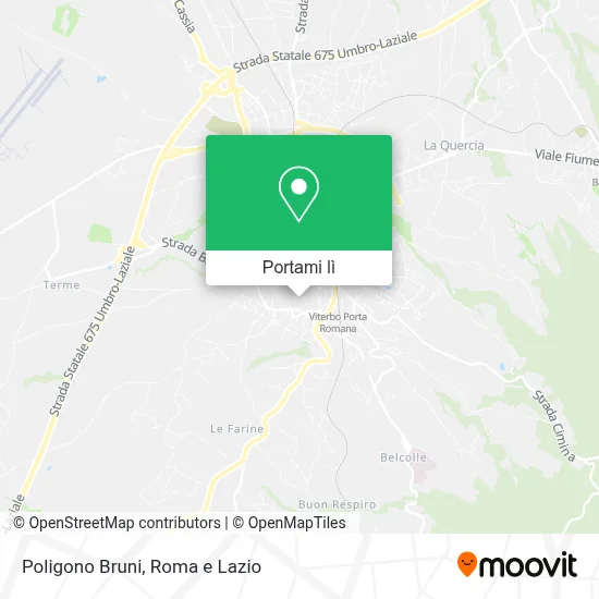Mappa Poligono Bruni