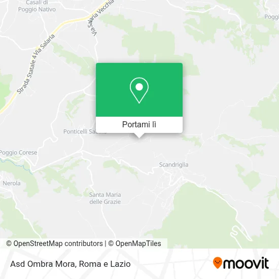 Mappa Asd Ombra Mora