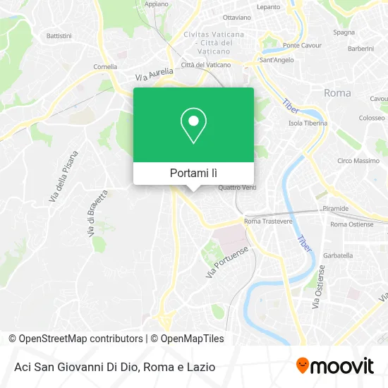 Mappa Aci San Giovanni Di Dio