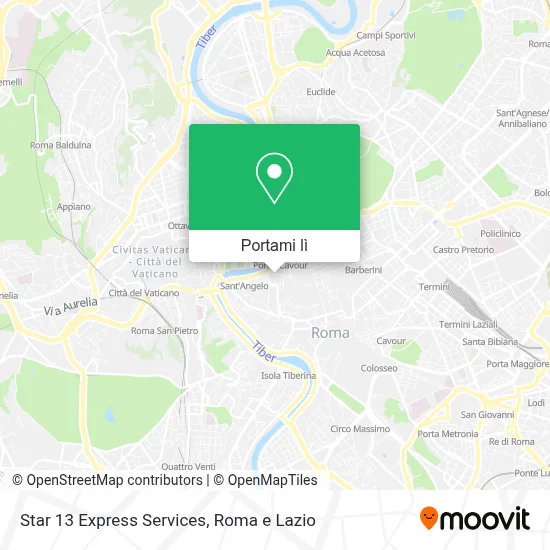 Mappa Star 13 Express Services