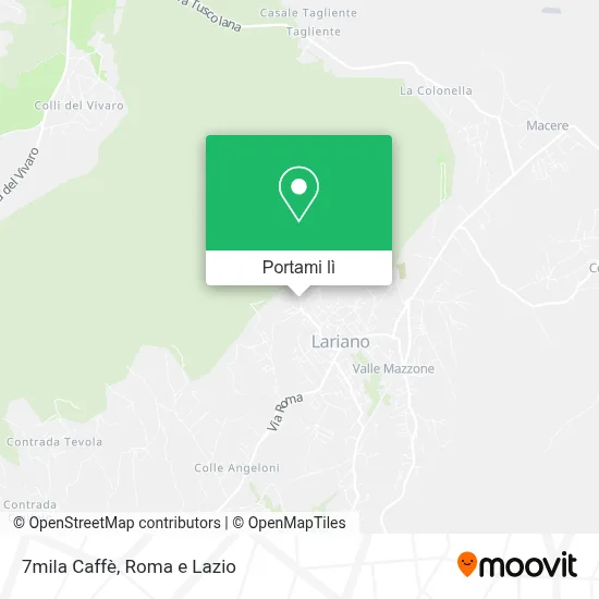 Mappa 7mila Caffè