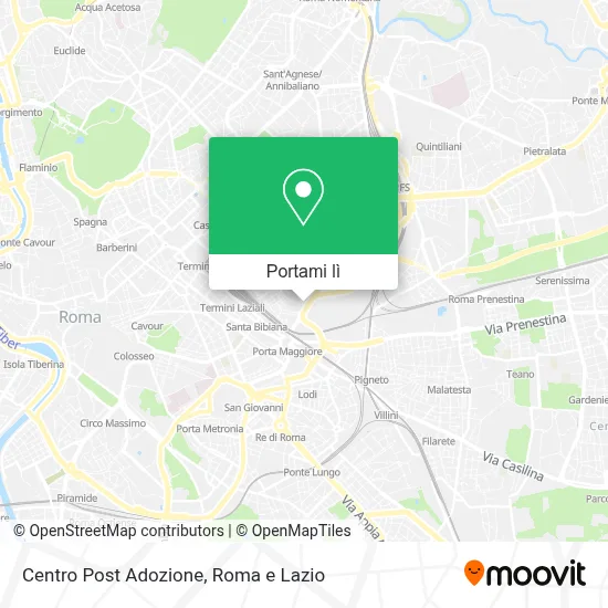 Mappa Centro Post Adozione