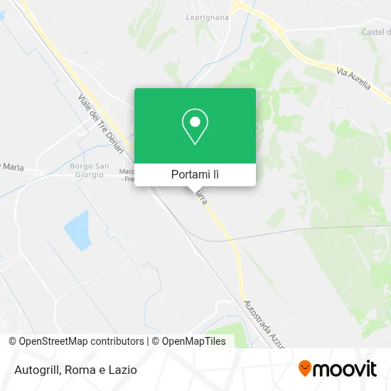 Mappa Autogrill