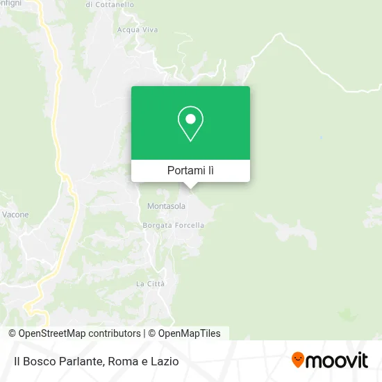 Mappa Il Bosco Parlante