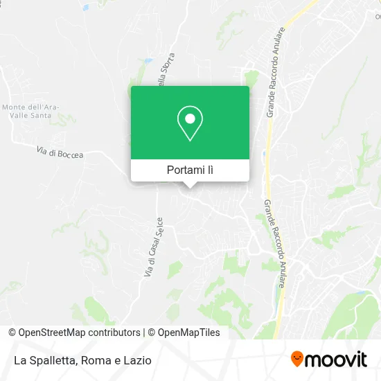 Mappa La Spalletta