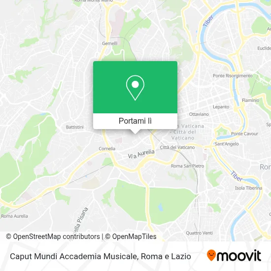 Mappa Caput Mundi Accademia Musicale