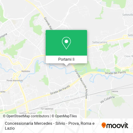 Mappa Concessionaria Mercedes - Silvio - Prova