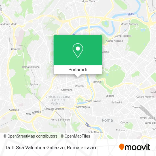 Mappa Dott.Ssa Valentina Galiazzo