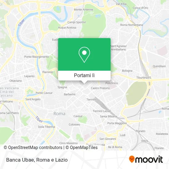 Mappa Banca Ubae