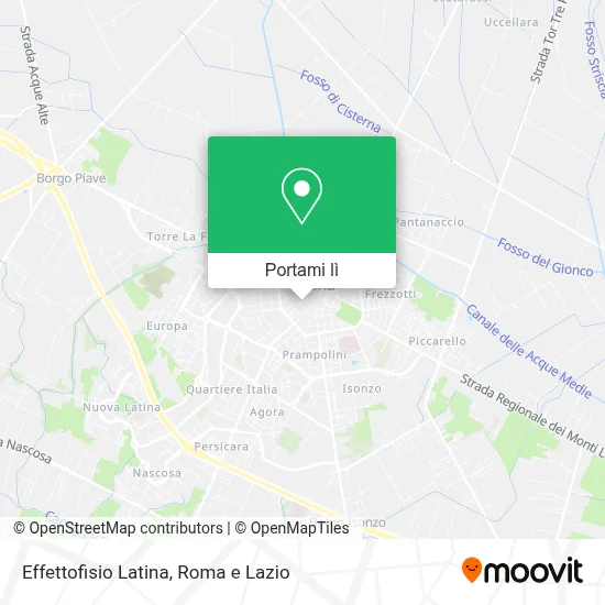 Mappa Effettofisio Latina