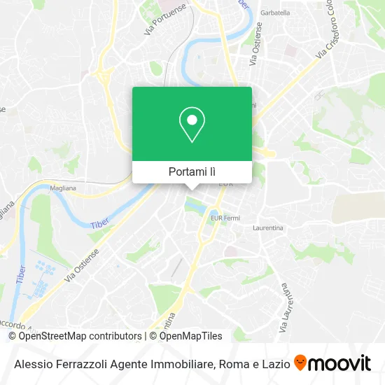Mappa Alessio Ferrazzoli Agente Immobiliare