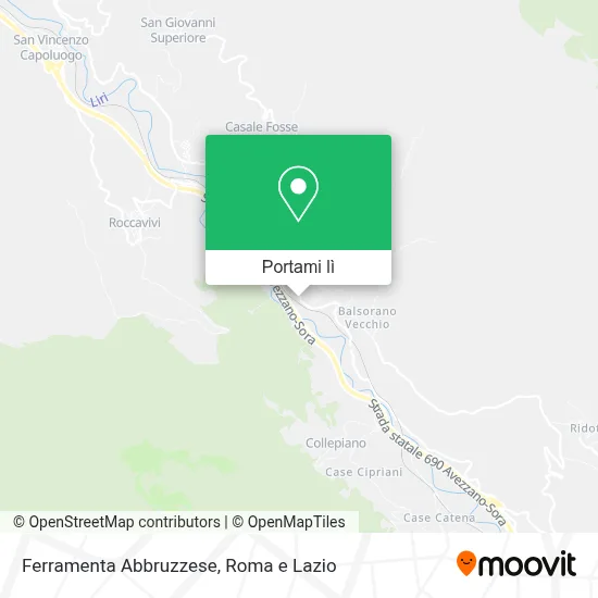 Mappa Ferramenta Abbruzzese