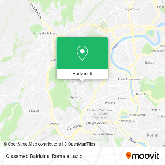 Mappa Classmed Balduina