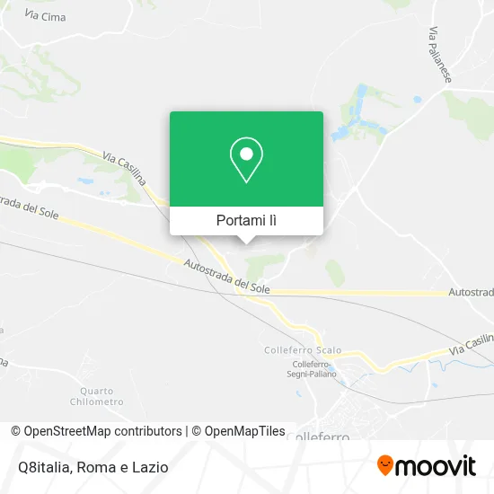 Mappa Q8italia