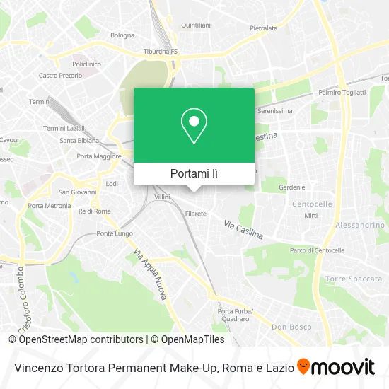Mappa Vincenzo Tortora Permanent Make-Up