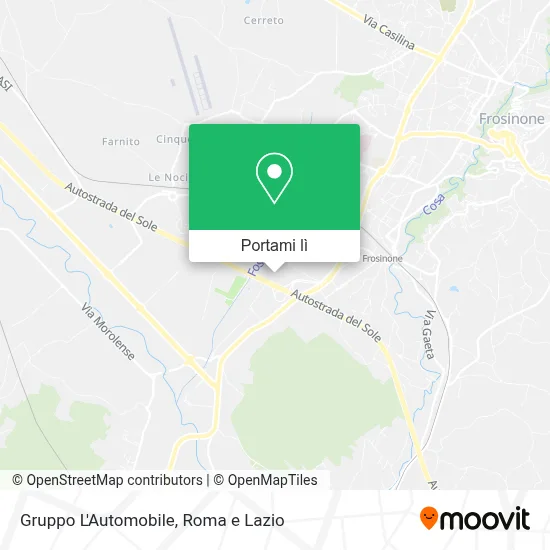Mappa Gruppo L'Automobile