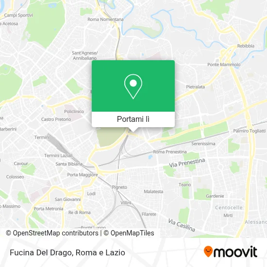 Mappa Fucina Del Drago