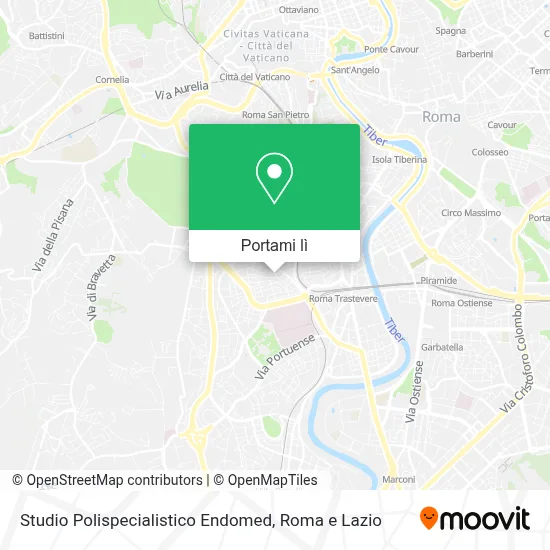 Mappa Studio Polispecialistico Endomed
